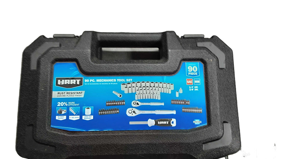 Hart Mechanics Tool Set Black Socket