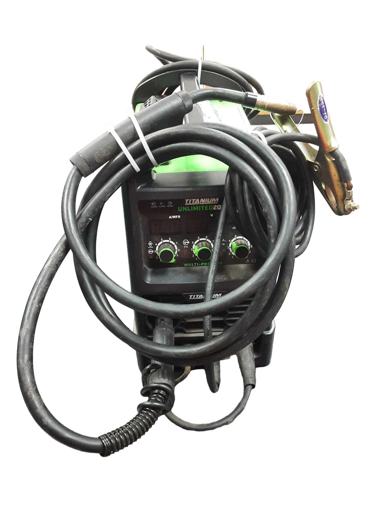 Titanium Unlimited 200 Green Mig Welding Machine