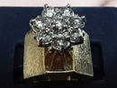 Women's Ring - Yellow Gold 14k (.585) 12.5 grams Size 8.5