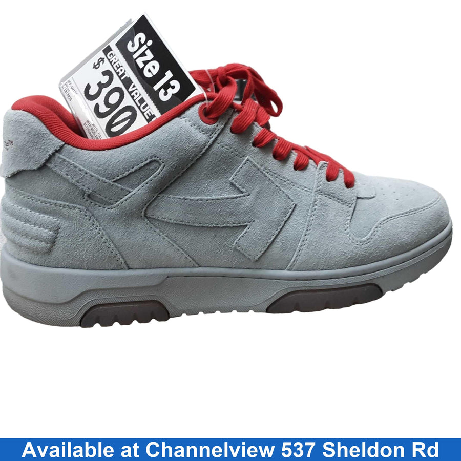 Off-white Off White Full Suede Silver