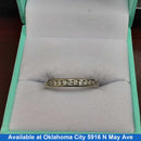 Ring - Wedding Band - White Gold 14k (.585) 1.6 grams Size 8