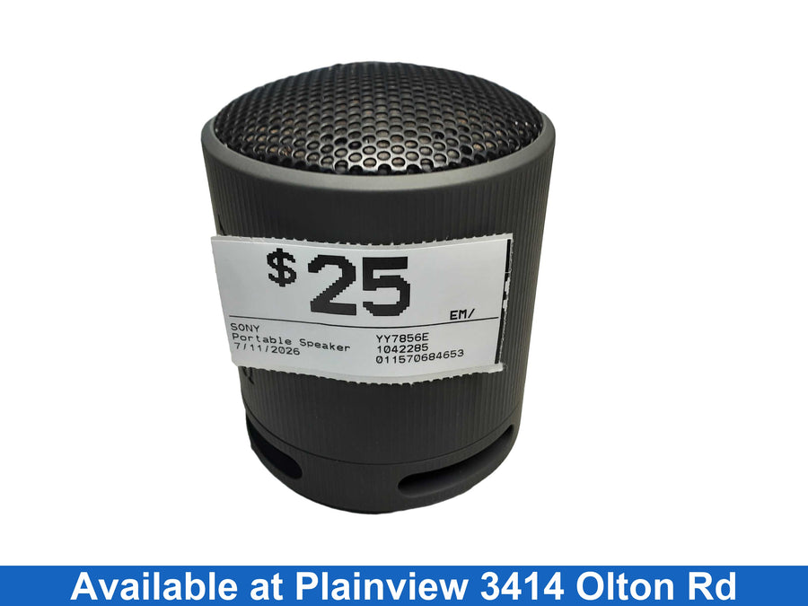 Sony Yy7856e Black Portable Speaker