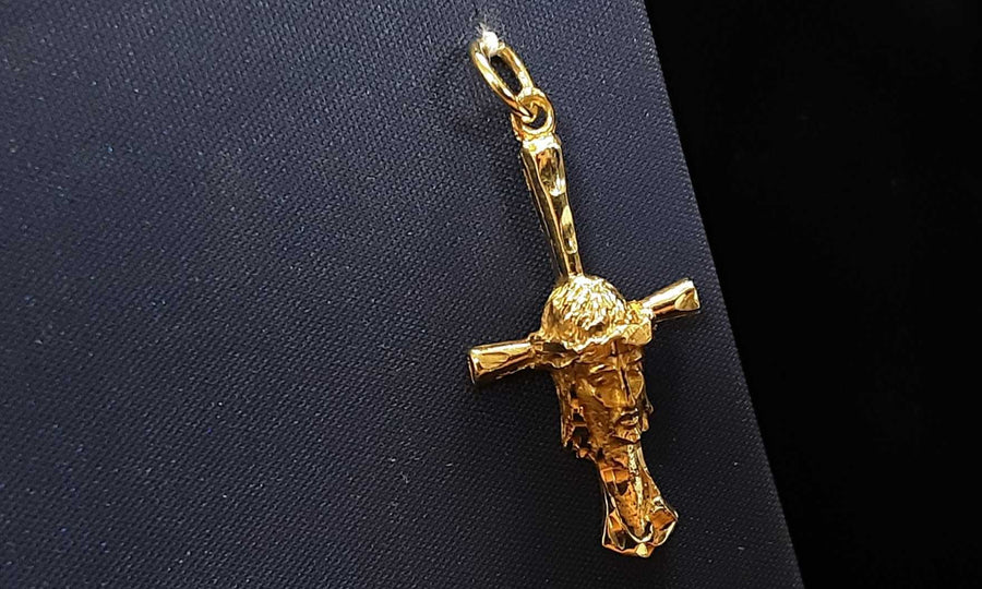 Religious Pendant - Yellow Gold 14k (.585) 2 grams