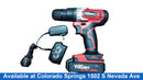 Hyper Tough Aq750434g Red Cordless Standard Drill