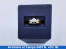 Ring - Engagement Set - Yellow Gold 10k (.417) 3.1 grams Size 7