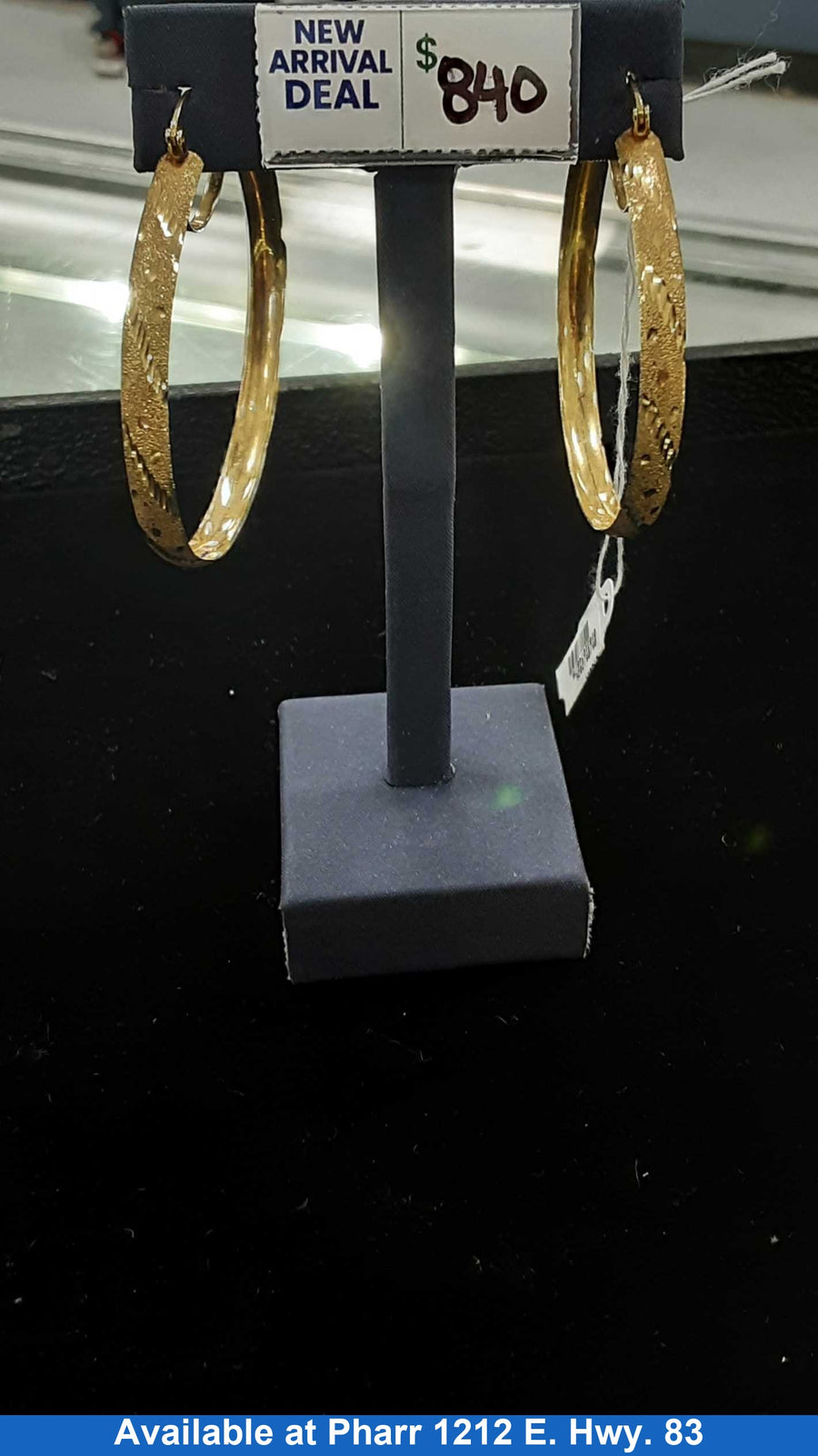 Bangle Earrings - Yellow Gold 14k (.585) 5.9 grams