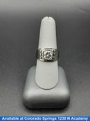 Men's Ring - White Gold 14k (.585) 10.8 grams Size 8.5