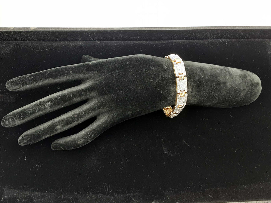 Bracelet - Yellow Gold 14k (.585) 28.7 grams 7 inch