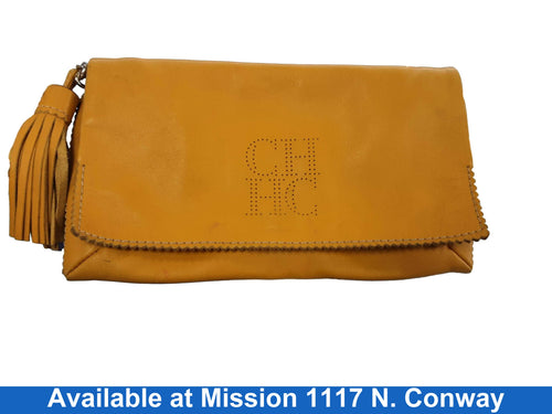 Carolina Herrera Yellow Purse / Handbag