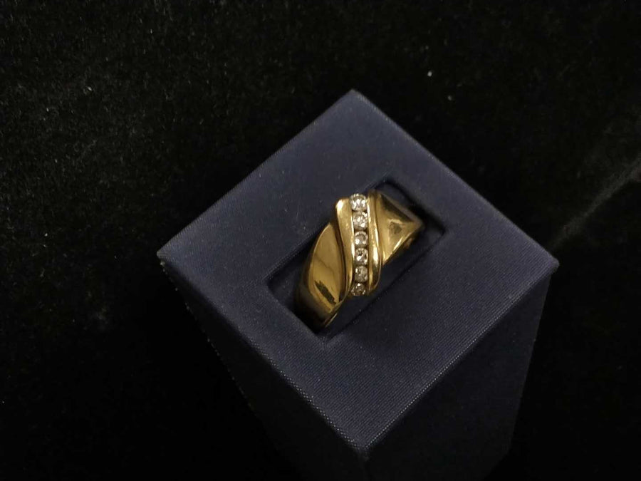 Ring - Wedding Band - Yellow Gold 14k (.585) 7.6 grams Size 7