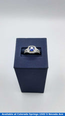Women's Ring - White Gold 10k (.417) 3.9 grams Size 8