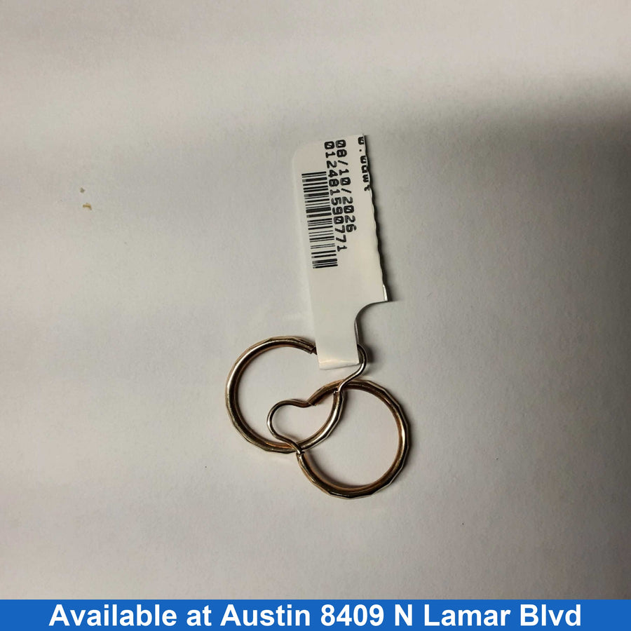Bangle Earrings - Yellow Gold 10k (.417) 0.8 grams