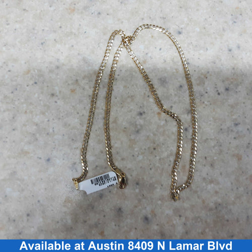 Cuban Link Chain - Yellow Gold 14k (.585) 7.2 grams 24 inch