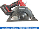 Bauer 20701a-b1 Red Cordless Circular Saw