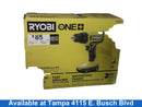 Ryobi Pcl206 Green Cordless Hammer Drill