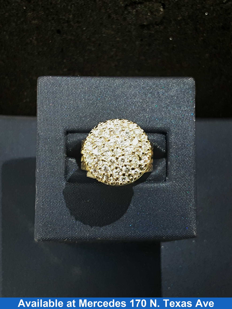 Women's Ring - Yellow Gold 10k (.417) 4.9 grams Size 7