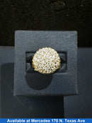 Women's Ring - Yellow Gold 10k (.417) 4.9 grams Size 7
