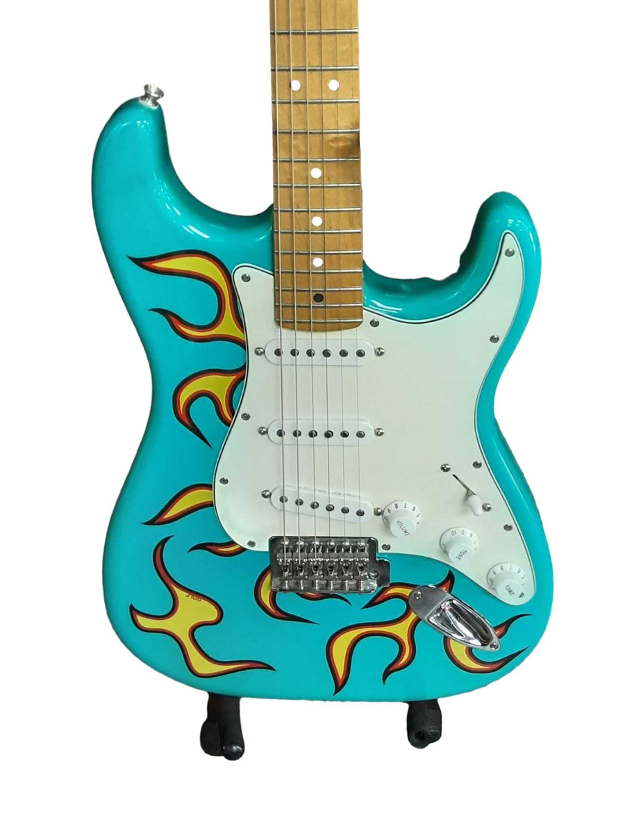 Fender Stratocaster Contown Body Blue Electric Classic Guitar