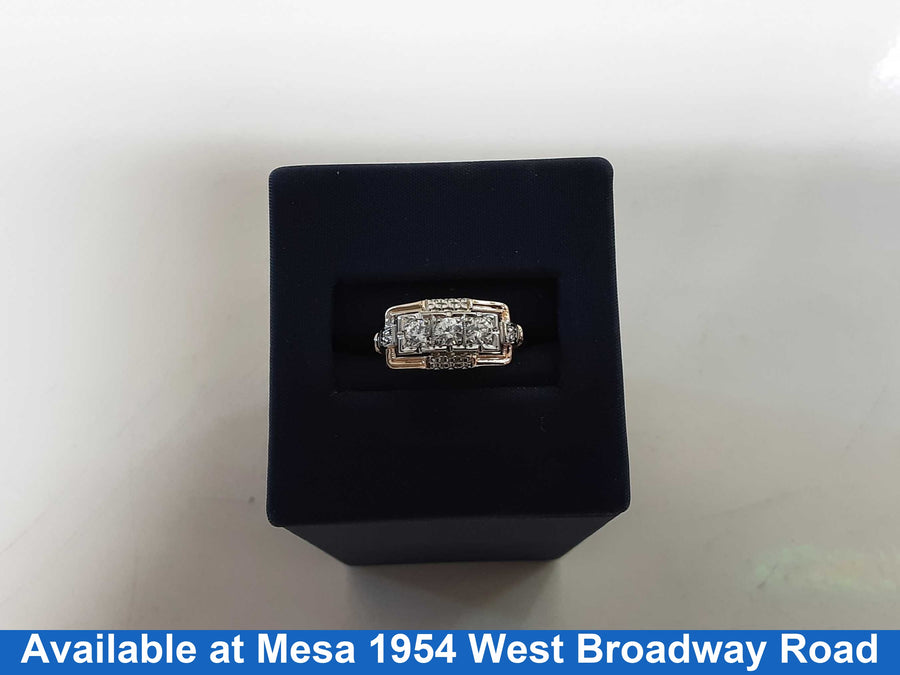 Women's Ring - Yellow Gold 14k (.585) 2.6 grams Size 8