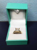 Women's Ring - Yellow Gold 10k (.417) 3.5 grams Size 8