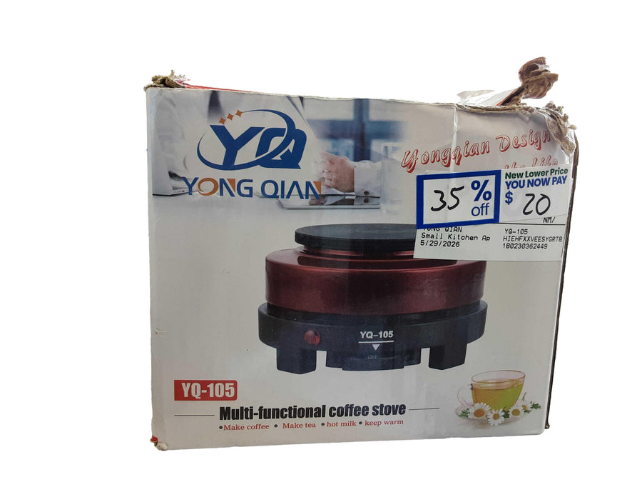 Yong Qian Yq-105 Black Small Kitchen Appliance