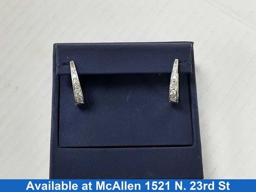 Jacket Earrings - White Gold 14k (.585) 9.2 grams
