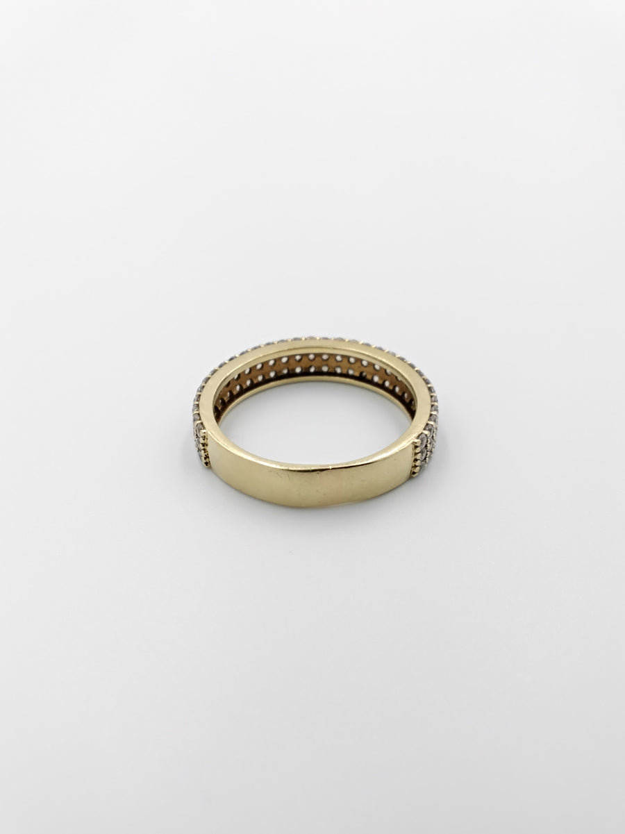 Ring - Wedding Band - Yellow Gold 10k (.417) 4.1 grams Size 11
