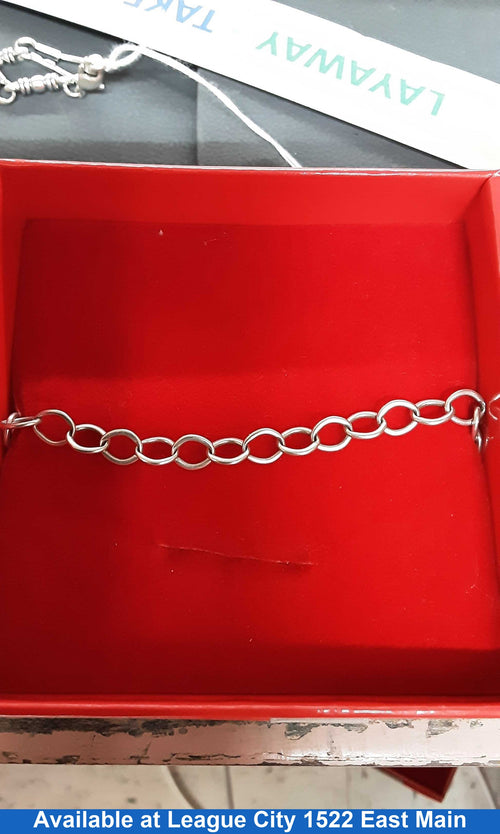 Cable Bracelet - Silver 6.5 grams 8 inch