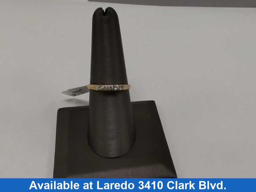 Women's Ring - Yellow Gold 10k (.417) 1.4 grams Size 7