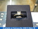 Women's Ring - Solitaire - Yellow Gold 18k (.750) 2.7 grams Size 6