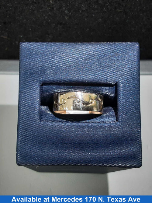 Ring - Wedding Band - Yellow Gold 10k (.417) 1.6 grams Size 20