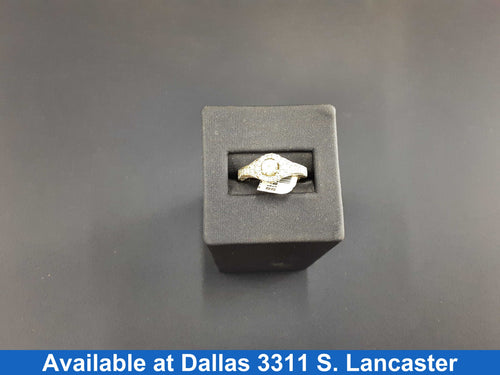 Ring - Engagement Set - White Gold 14k (.585) 3.2 grams Size 20