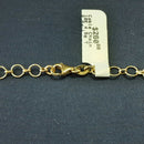 Round Cable Chain 10k Gold 18 Inches