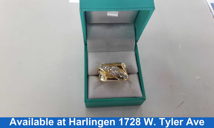 Men's Ring - Yellow Gold 14k (.585) 14.7 grams Size 10