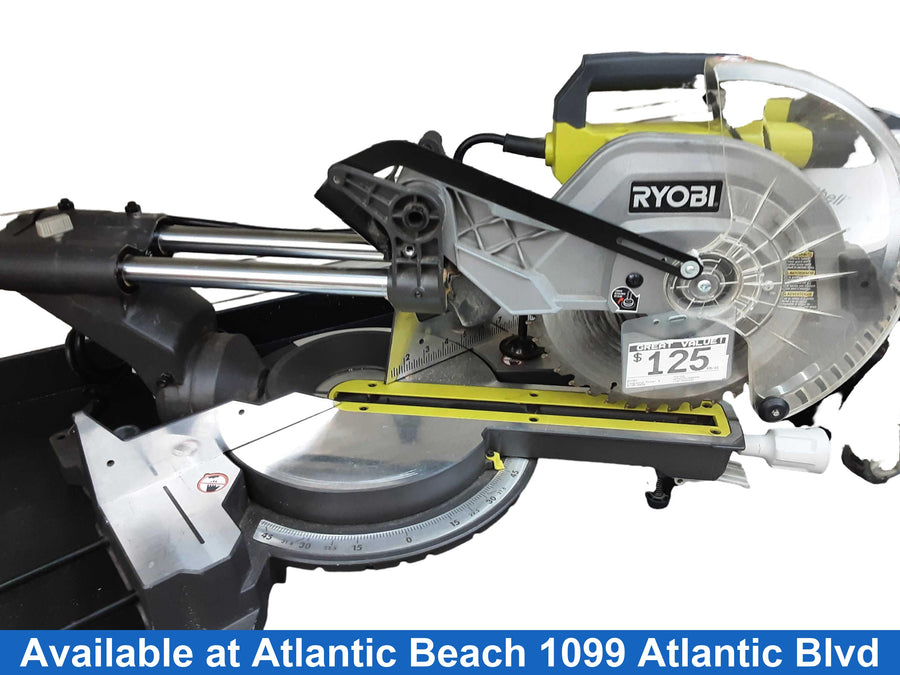 Ryobi Tss102l Green Corded Miter Saw