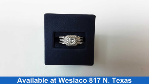 Women's Ring - White Gold 14k (.585) 5.7 grams Size 7