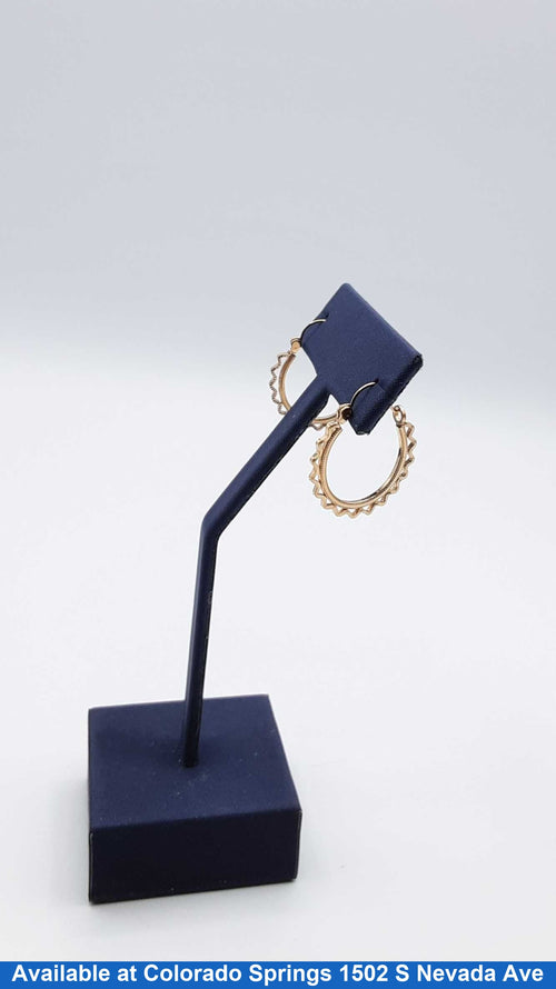 Earrings - Yellow Gold 10k (.417) 2 grams