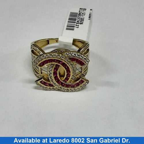 Women's Ring - Yellow Gold 14k (.585) 5.5 grams Size 7
