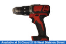 Milwaukee 2607-20 Red Cordless Standard Drill