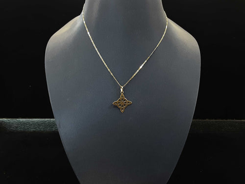 Chain - Yellow Gold 14k (.585) 1.1 grams 14 inch