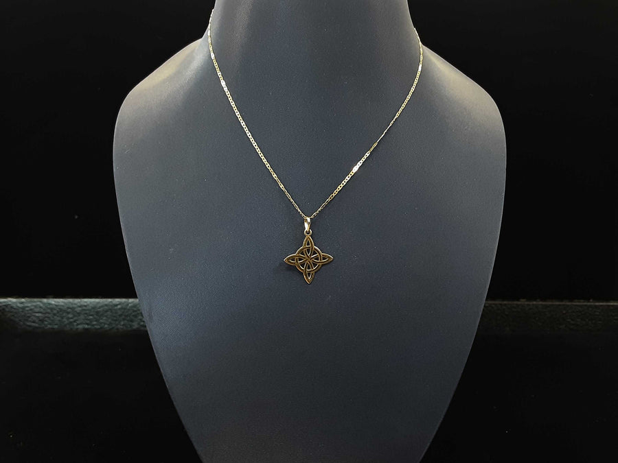 Chain - Yellow Gold 14k (.585) 1.1 grams 14 inch