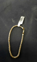 Wheat Bracelet - Yellow Gold 10k (.417) 4.1 grams 6 inch