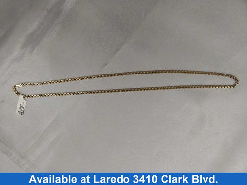Chain - Yellow Gold 10k (.417) 14 grams 24 inch