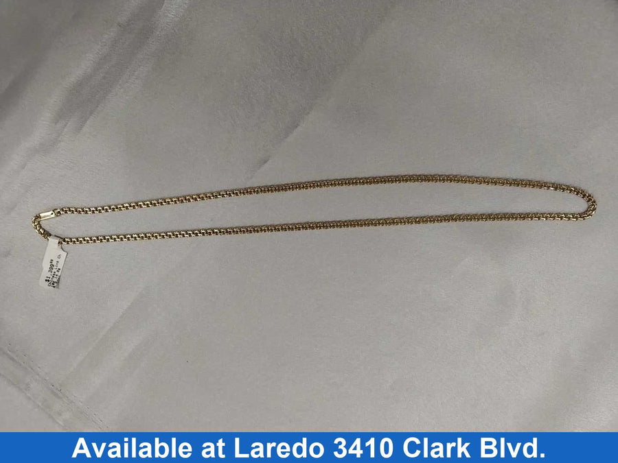 Chain - Yellow Gold 10k (.417) 14 grams 24 inch