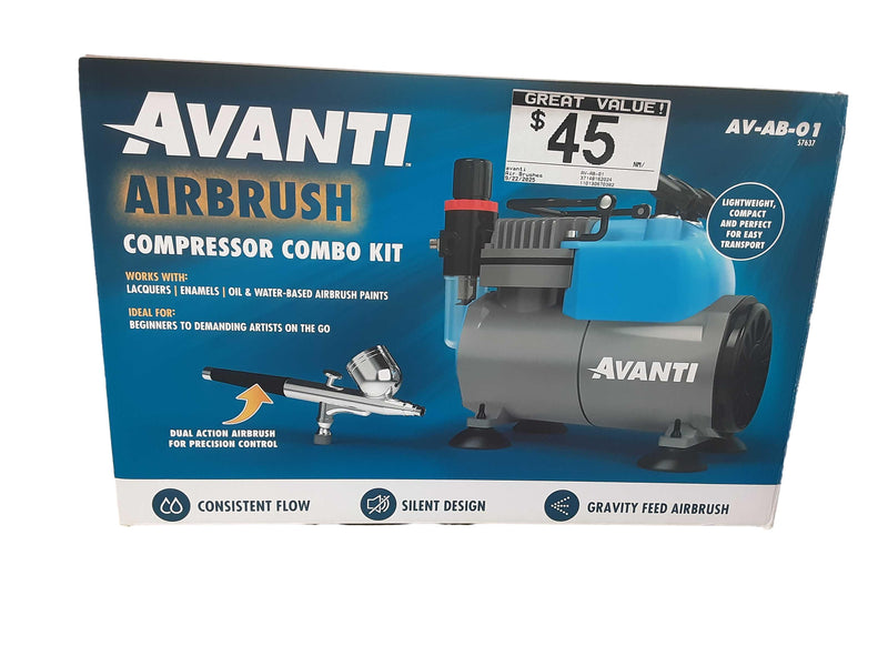 Avanti Av-ab-01 Blue Air Brush
