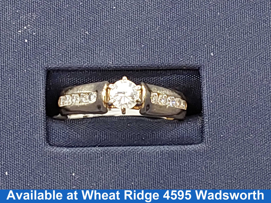 Ring - Fashion - Yellow Gold 14k (.585) 5.5 Grams Size 7.5