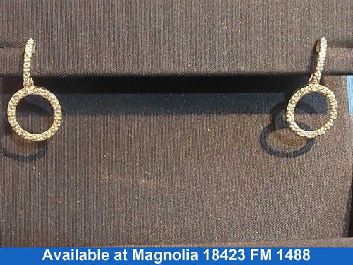 Earrings - White Gold 10k (.417) 1.5 grams