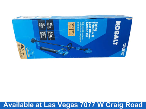 Kobalt 3809907 Blue Cordless Leaf Blower