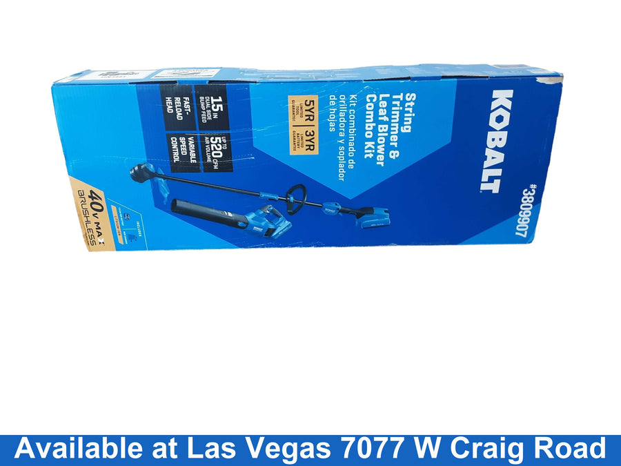 Kobalt 3809907 Blue Cordless Leaf Blower