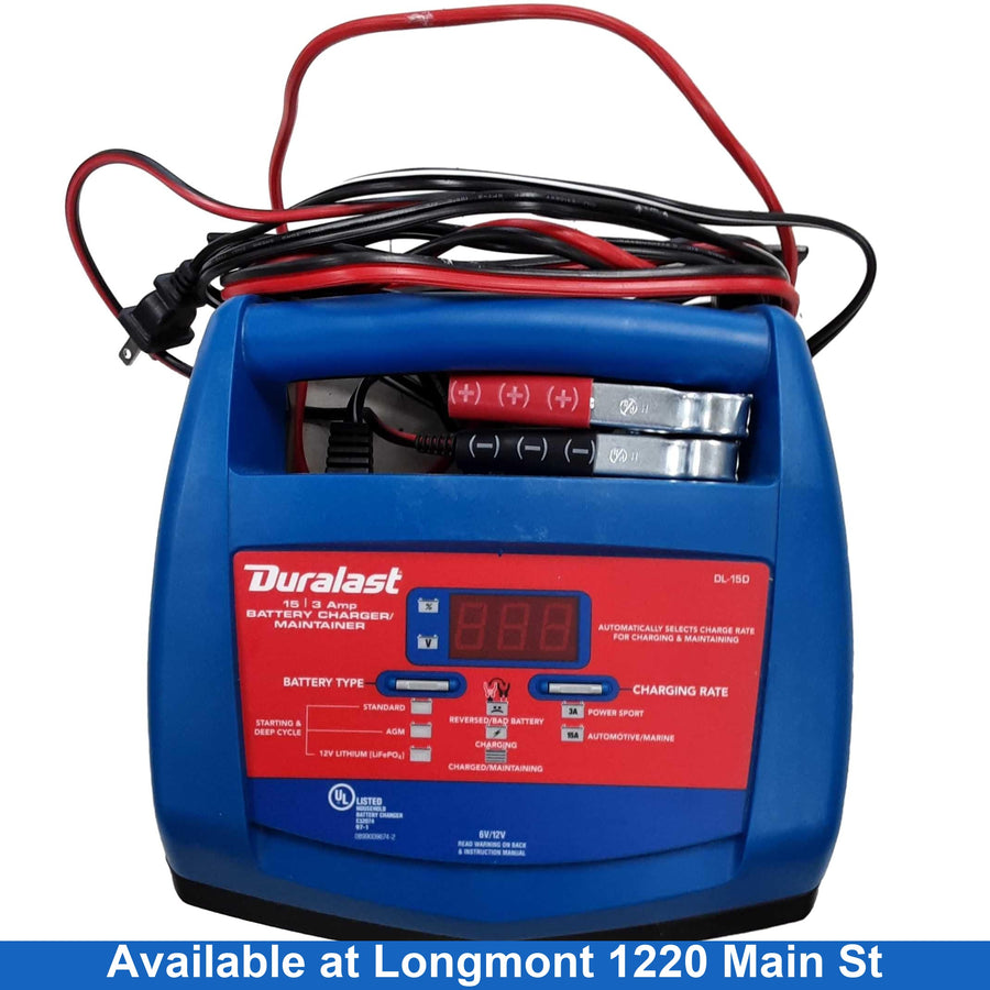 Duralast Dl-15d Blue Battery Charger